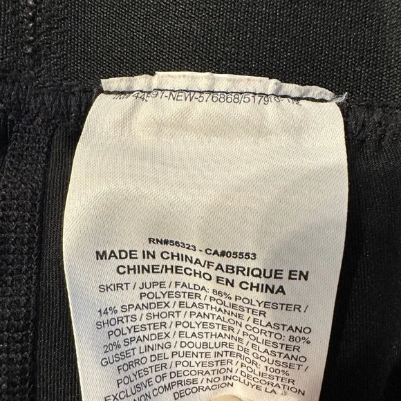 Nike Court Maria Sharapova 10" Tennis Skort Womens Medium Black Pleated 854828 - Picture 8 of 9